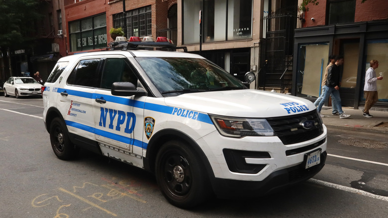 NYPD cruiser