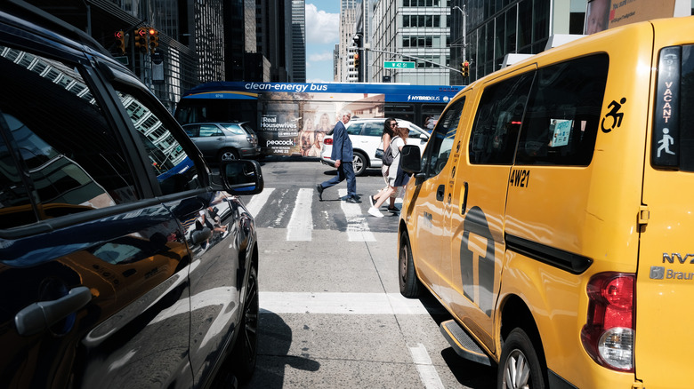 Manhattan traffic jam