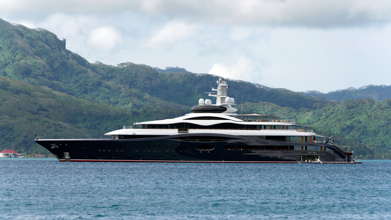 RAIATEA, FRENCH POLYNESIA - DECEMBER 19: Chief executive officer of Meta Platforms Inc. Marc Zuckerberg's yacht "The Launchpad" is seen on December 19, 2024 in Raiatea, French Polynesia. (Photo by Sylvain Lefevre/Getty Images)