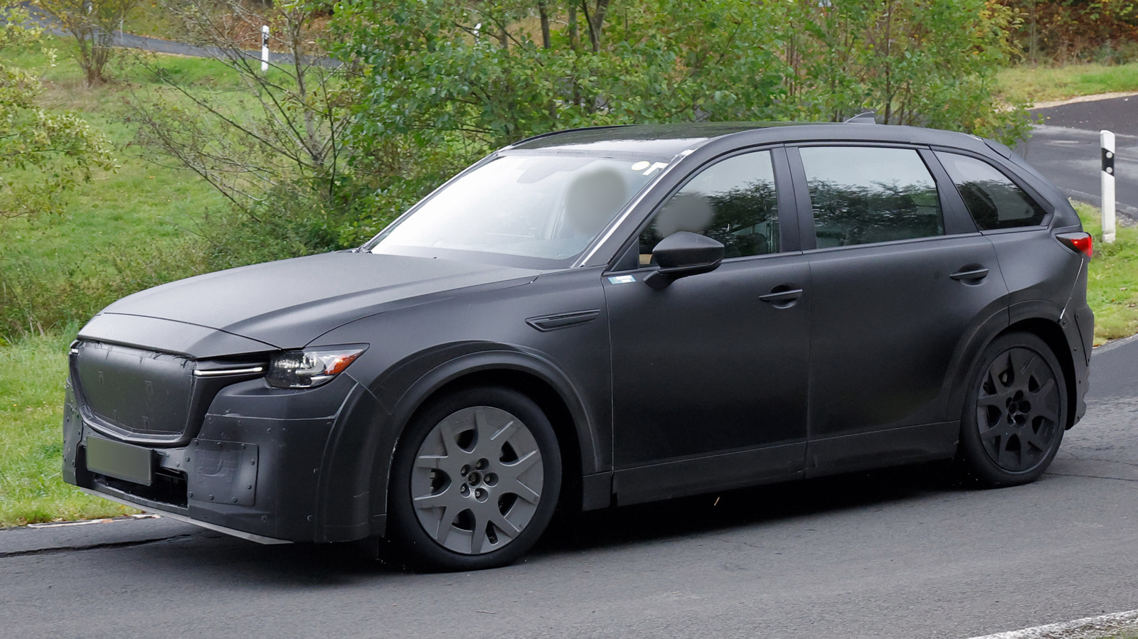 Mazda Delayed Its In-House EV Platform To 2029, So It's Still Driving Around This SUV Test Mule