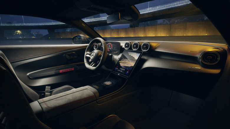 Interior of a Mercedes-AMG CLE 646 Spezialanfertigung