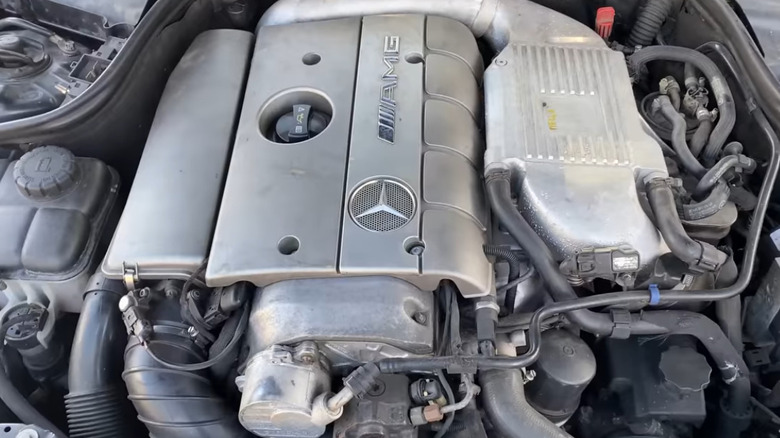 Diesel engine of Mercedes-Benz C30 CDI AMG