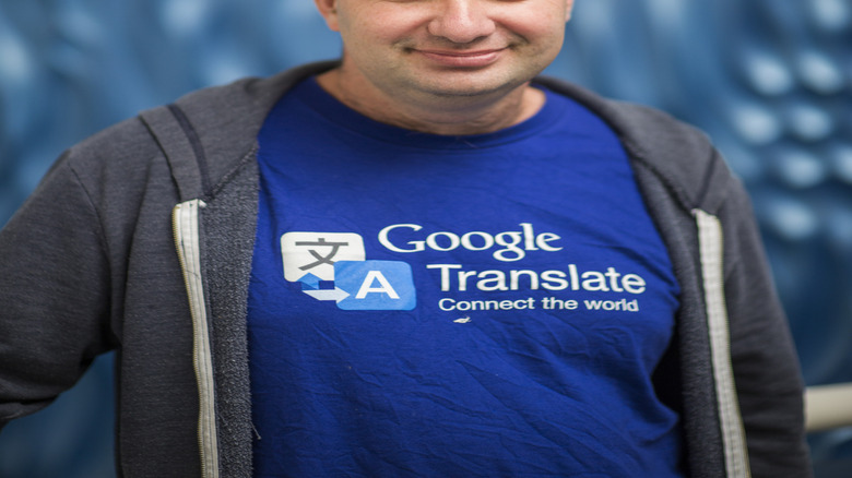 Barak Turovsky, Head of Google Translate, at the Googleplex in Mountain View, CA.