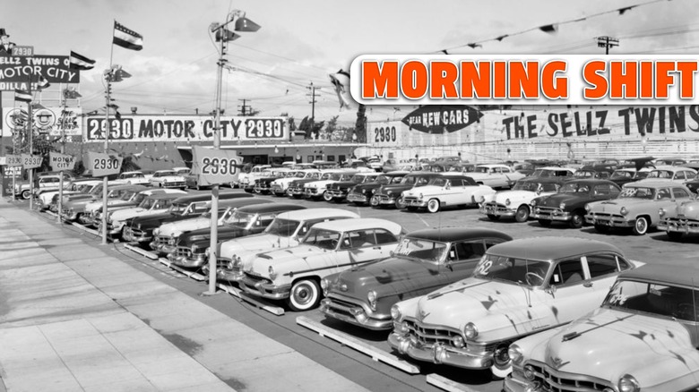 old car dealership