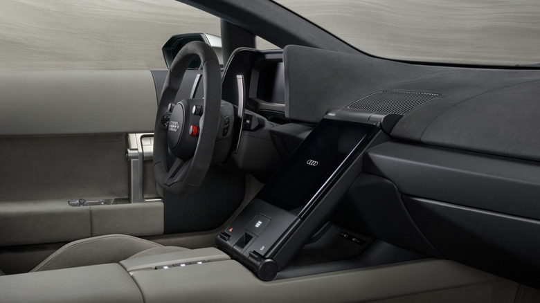 Interior of the Audi Nuvolari.
