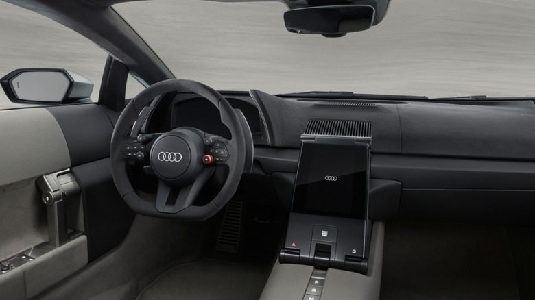 Interior of the Audi Nuvolari.