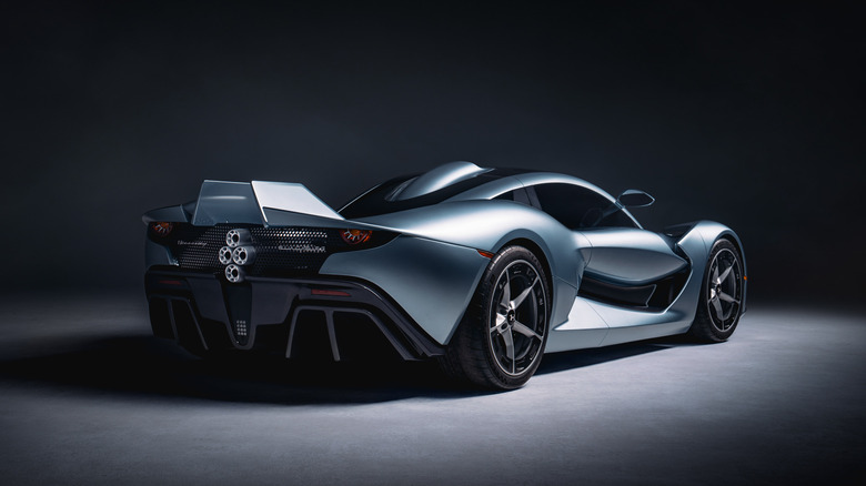 Hennessey Blackbird rear three-quarters.
