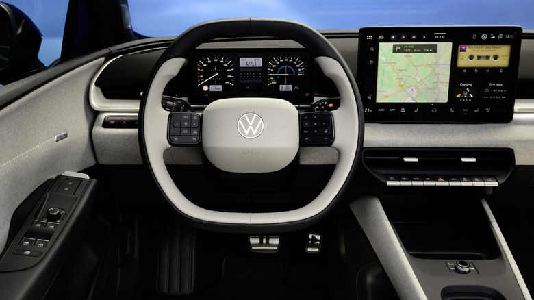 Dashboard of a Volkswagen ID Polo