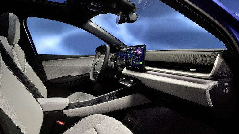 Interior of the Volkswagen ID Polo