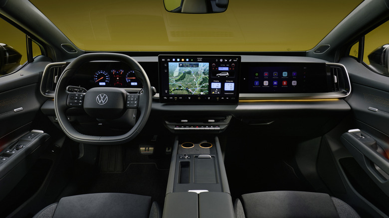 Interior of a Volkswagen ID Tiguan