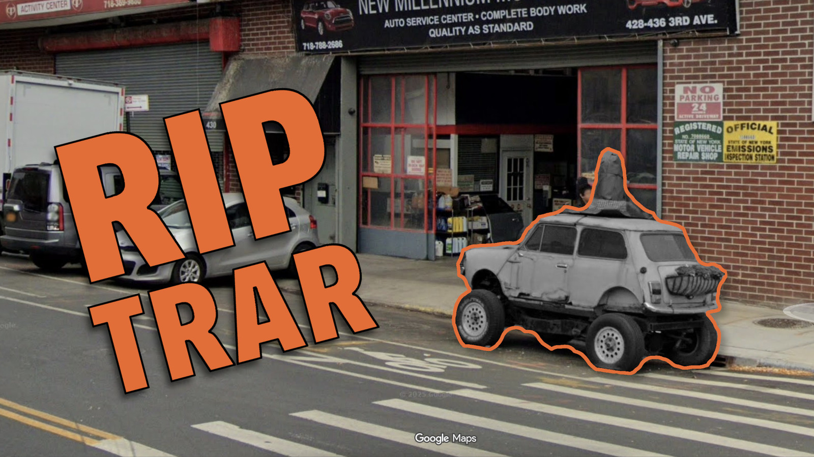 New York Didn't Give The Famous Brooklyn Trar A Chance Before Crushing It - Jalopnik