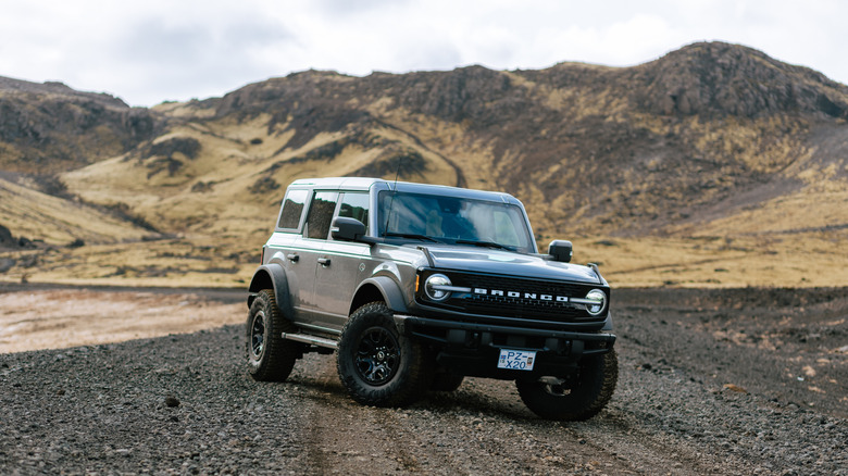 Reykjavik Iceland - 4-4-23 Ford Bronco Wildtrak Raptor