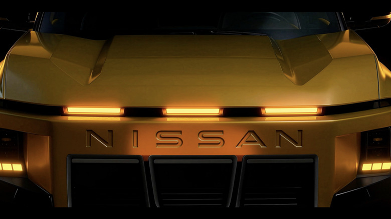 Teaser image of the new Nissan Xterra