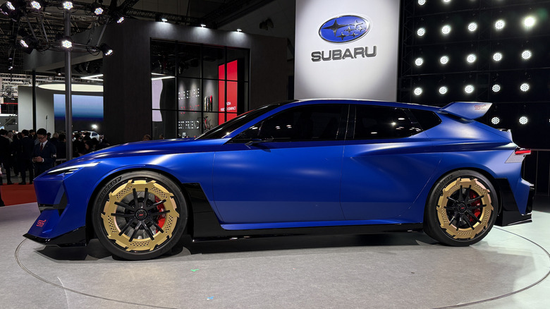 Subaru Performance-E STI concept at the Japan Motor Show