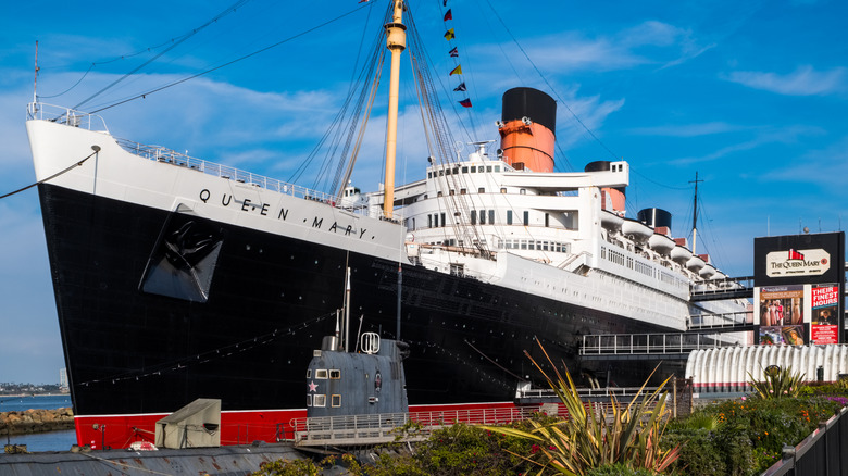 The Queen Mary hotel and tourist attraction in California