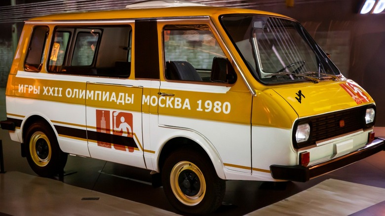 1980 RAF minibus built for the Moscow Olympics
