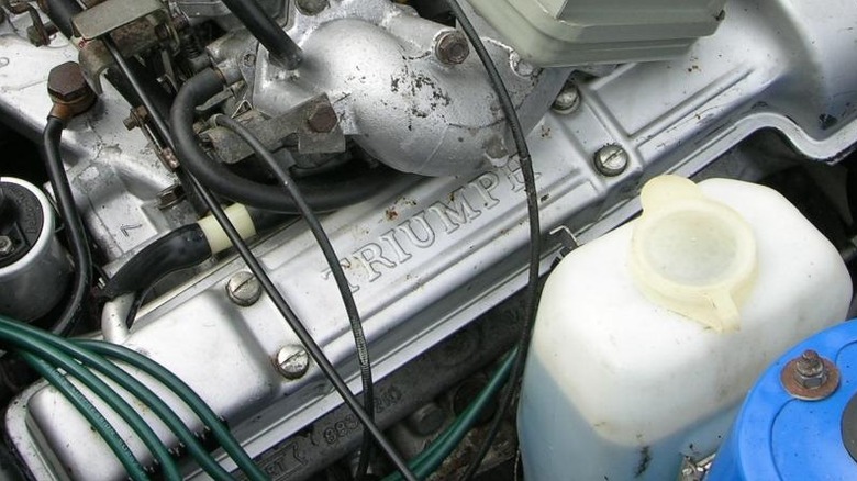 A 1974 Triumph Stag with the 3-liter Triumph Stag V8