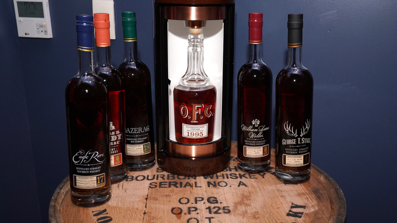 Event partner Buffalo Trace Distillery product at the ACM Party For A Cause at Ascend Amphitheater on August 24, 2021 in Nashville, Tennessee.