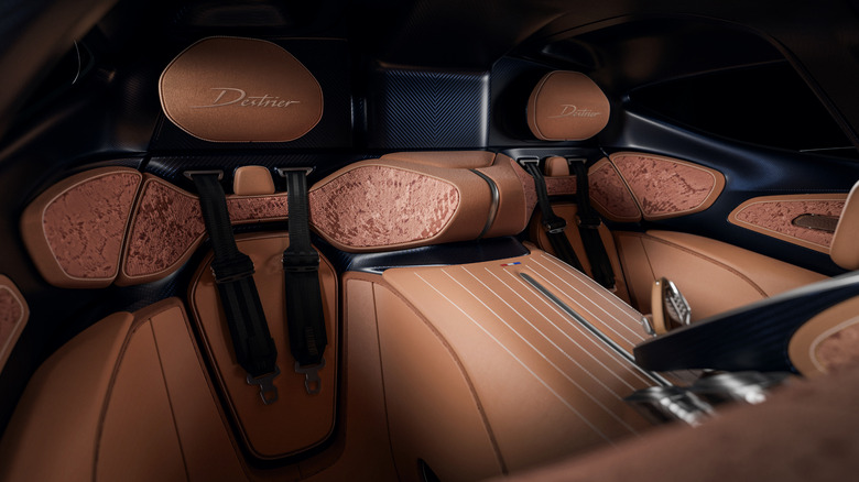 Seats of the Bugatti Destrier