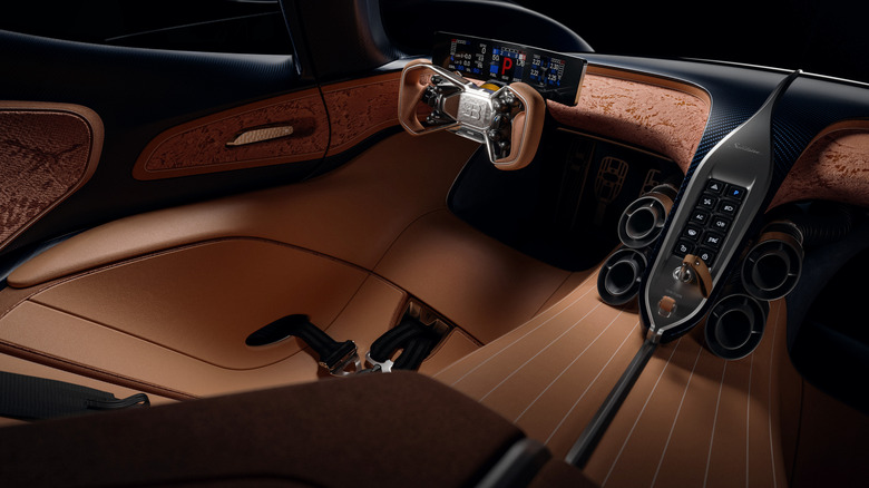 Interior of the Bugatti Destrier