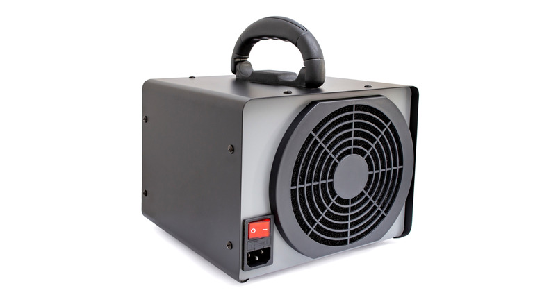 An ozone generator against a white background.