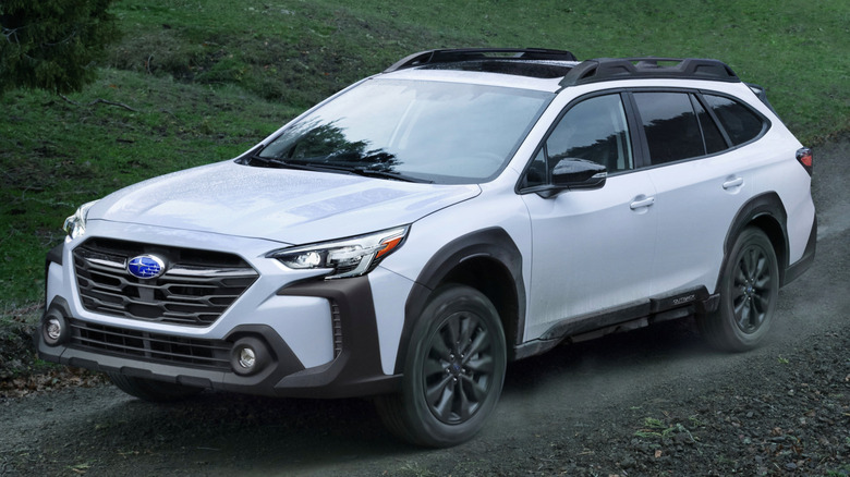 white 2023 Subaru