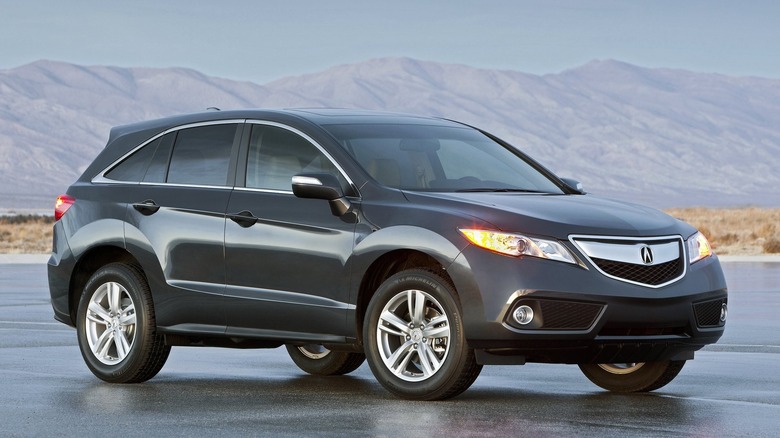 Grey Acura RDX