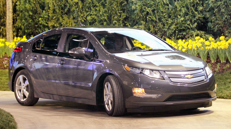 A first-generation Chevrolet Volt.