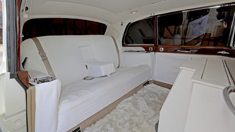 Interior shot from John Lennon's Rolls-Royce Phantom V