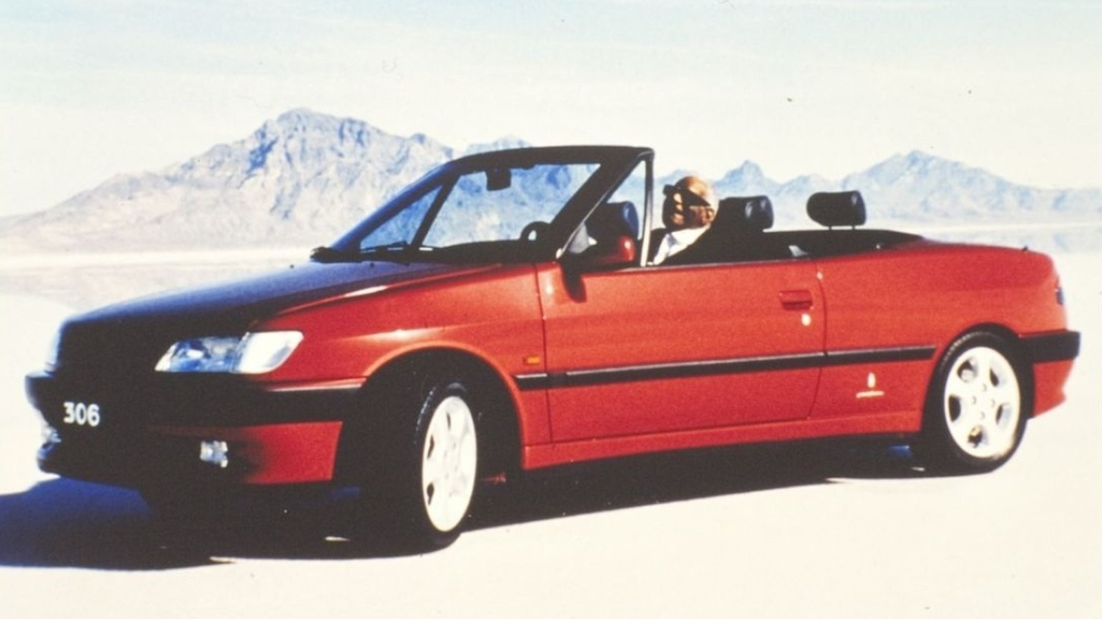 Peugeot Let Ray Charles Actually Drive A Car In A TV Commercial