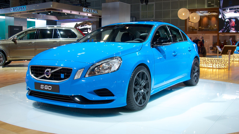 A Volvo S60 Polestar at the 2012 Los Angeles Auto Show.