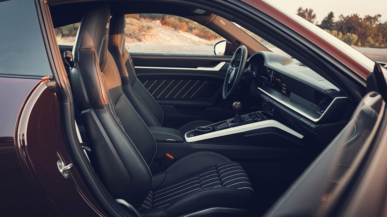 Interior of the 2027 Porsche 911 Carrera S with MT Package