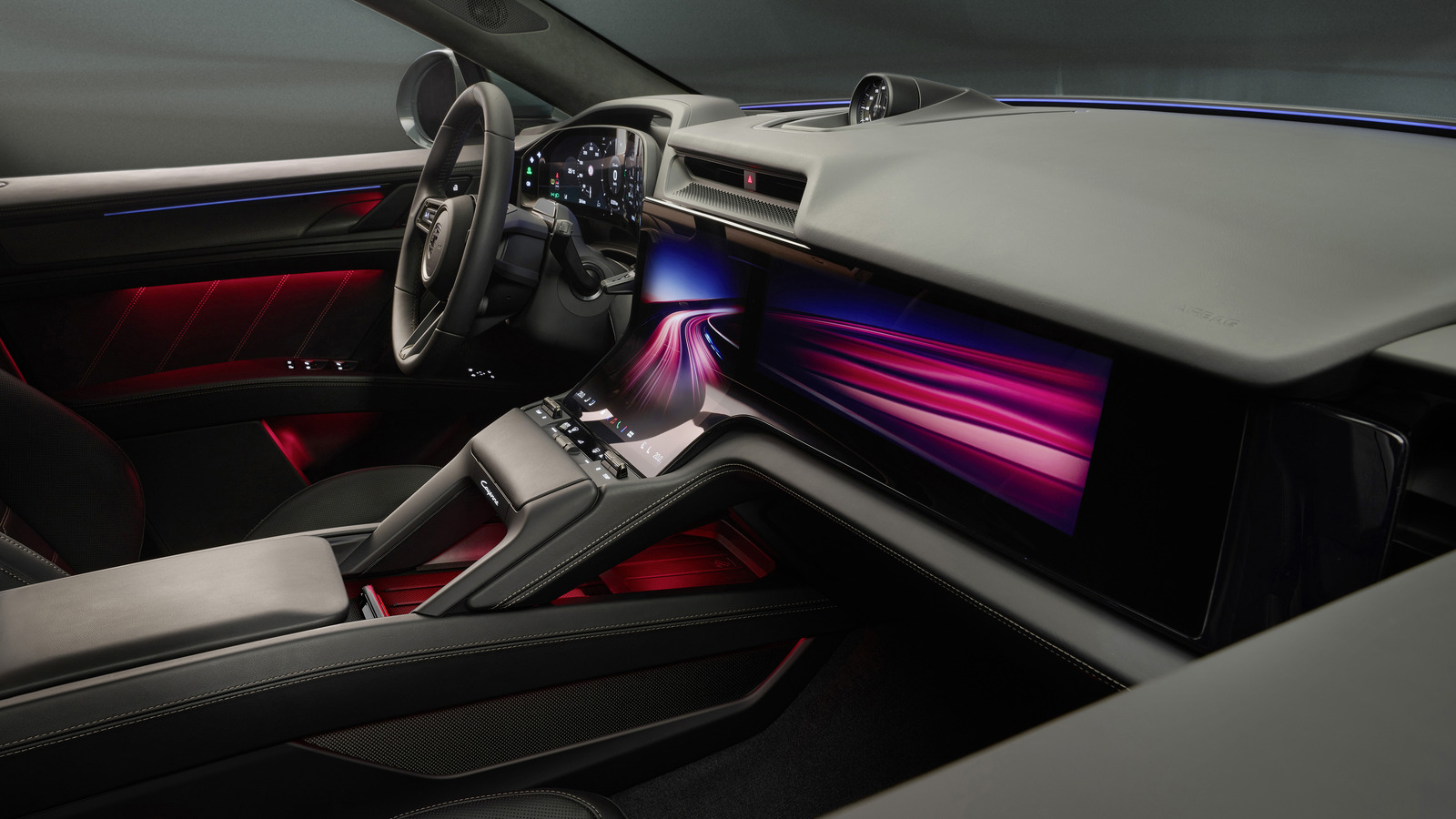 Porsche Cayenne Electric Takes Curved Screens Even Further