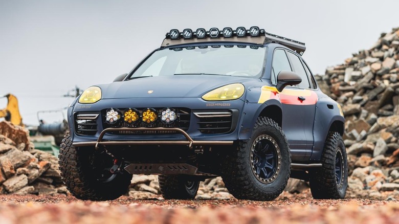 Eurowise Offroad Cayenne Ultra Evo front three quarter