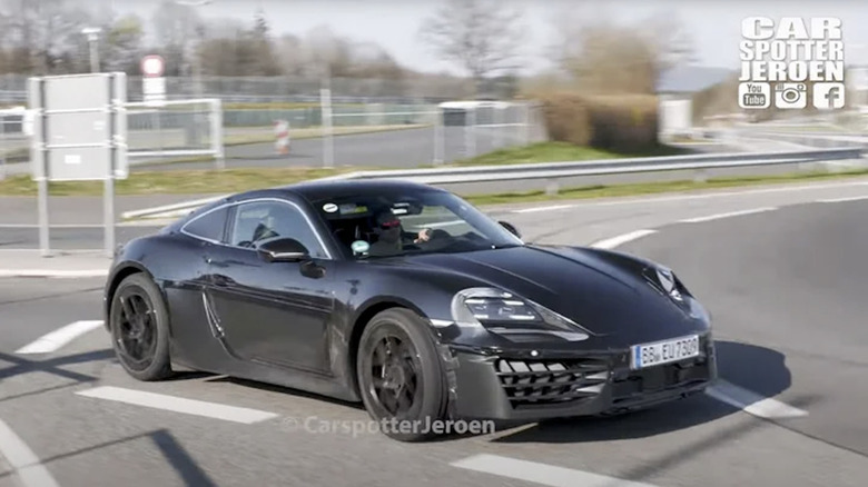 Porsche 718 Cayman electric