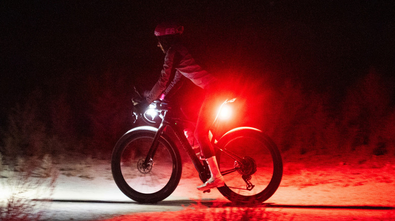 Lachlan Morton riding on the Pony Express route