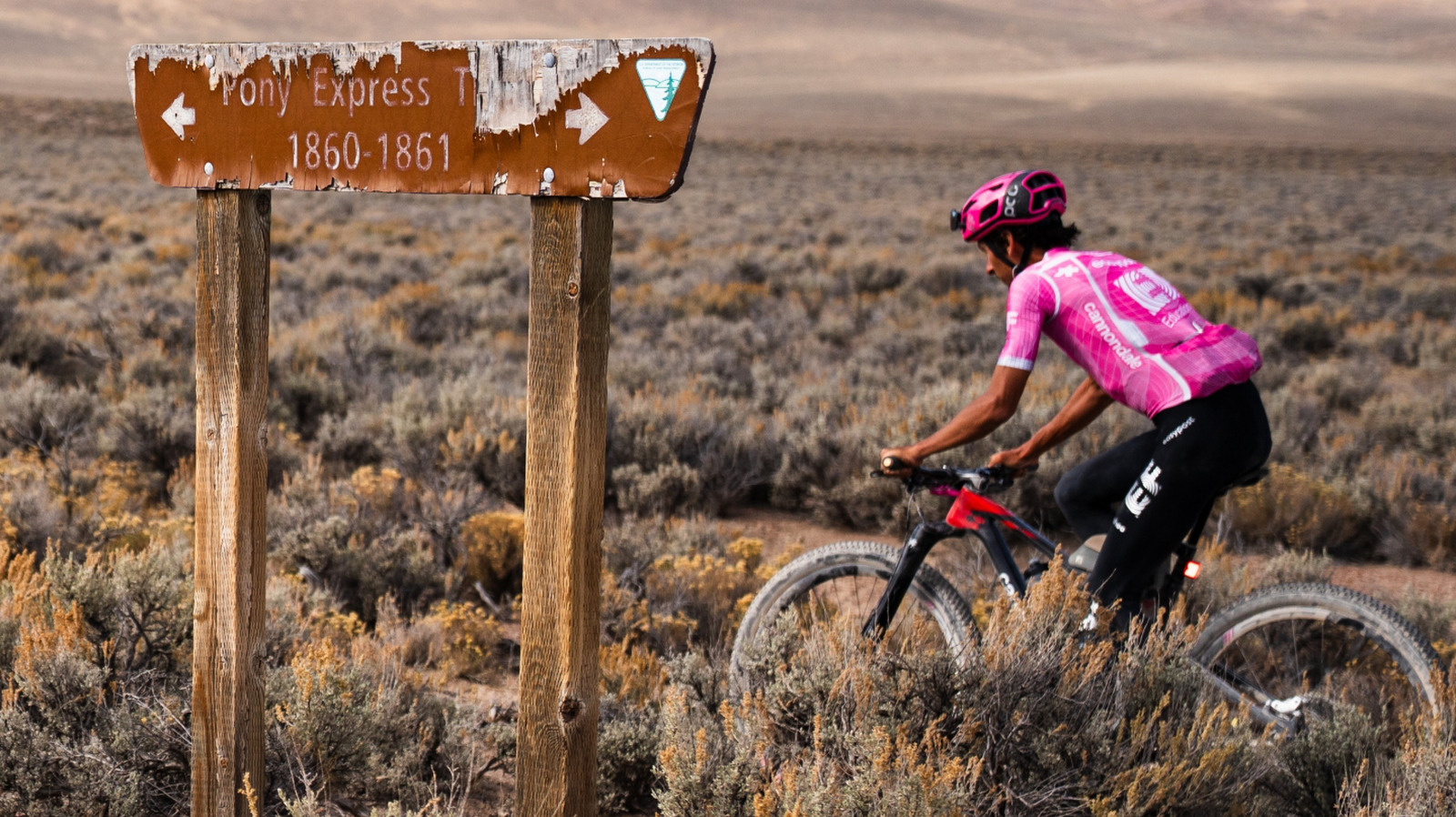 Pro Cyclist Breaks 165-Year-Old Pony Express Record