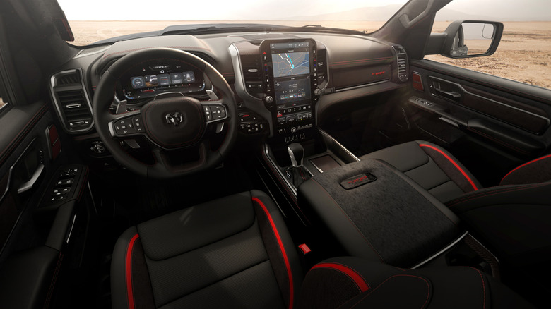 Interior of a 2027 Ram 1500 SRT TRX