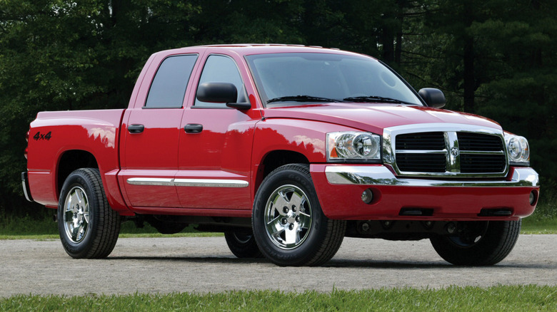 Red Dodge Dakota