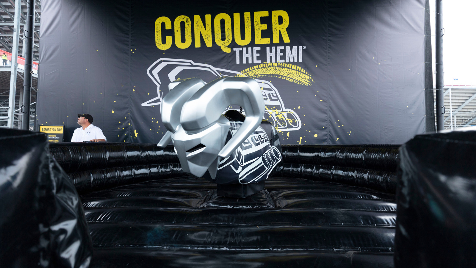 Ram's Bucking Hemi Mechanical Bull Ride Stolen From Roadkill Nights Event