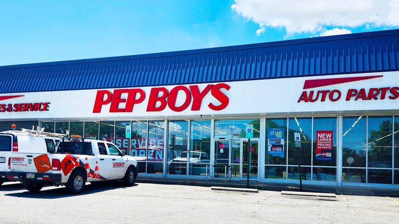 ep Boys Auto Service and Tires, Manassas, Virginia, USA, May 16, 2024