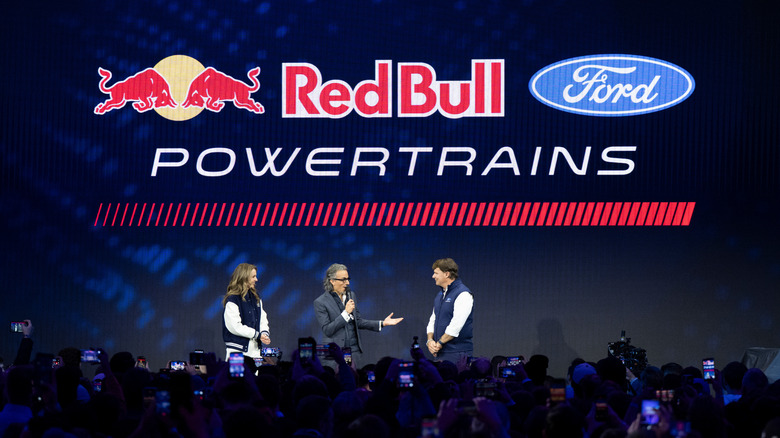 Laurent Mekies at the Oracle Red Bull Racing and Visa Cash App Racing Bulls livery launch in Detroit, Michigan, USA on January 15, 2026.