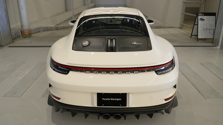 Porsche 911 ST is displayed during the Rare Shades 7 Car Show at Wildflower Studios on May 16, 2026 in the Queens Borough of New York City