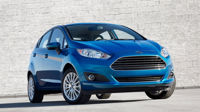 2014 Ford Fiesta front 3/4