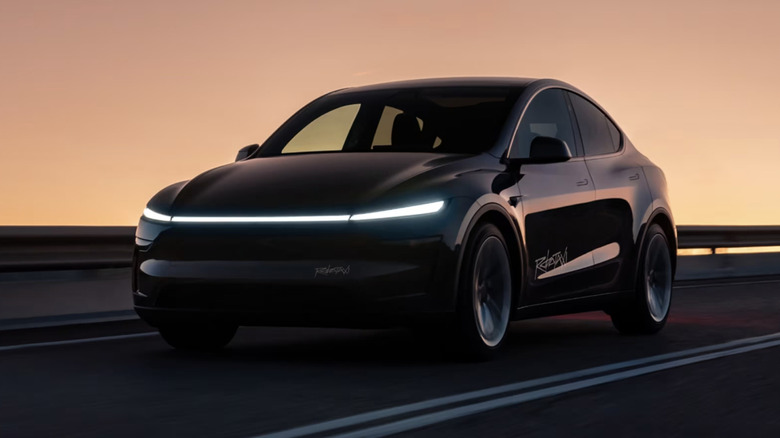 Tesla Model y robotaxi