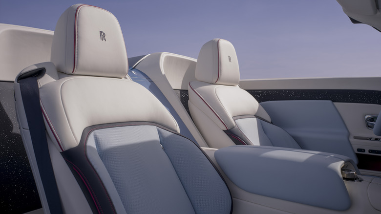 Seats of a Rolls-Royce Project Nightingale