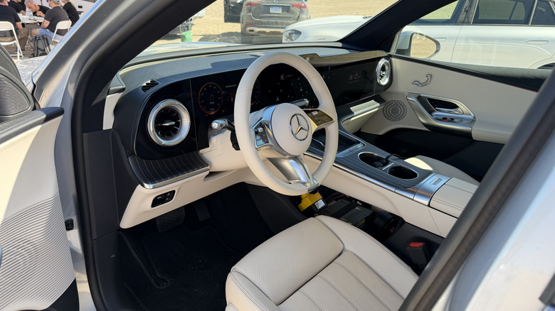 Interior of a 2027 Mercedes-Benz GLC EV