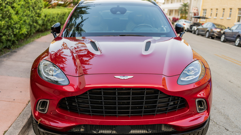 Luxury crossover car Aston Martin DBX.