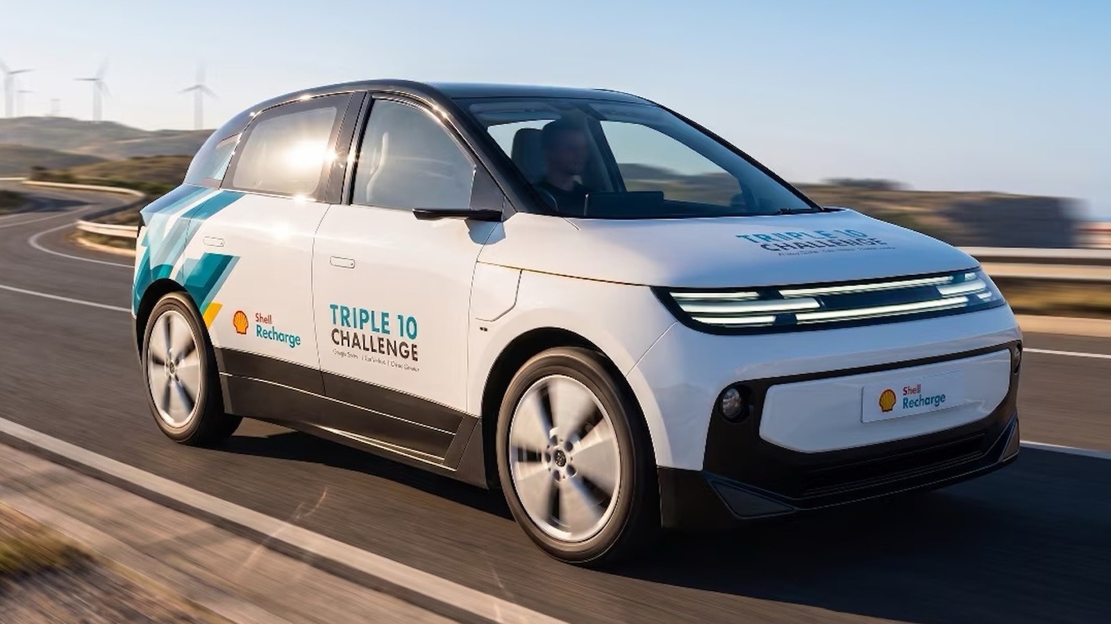 Shell Built An EV Hatchback Concept To Show Off Fast-Charging Tech, And It Actually Looks Great Too