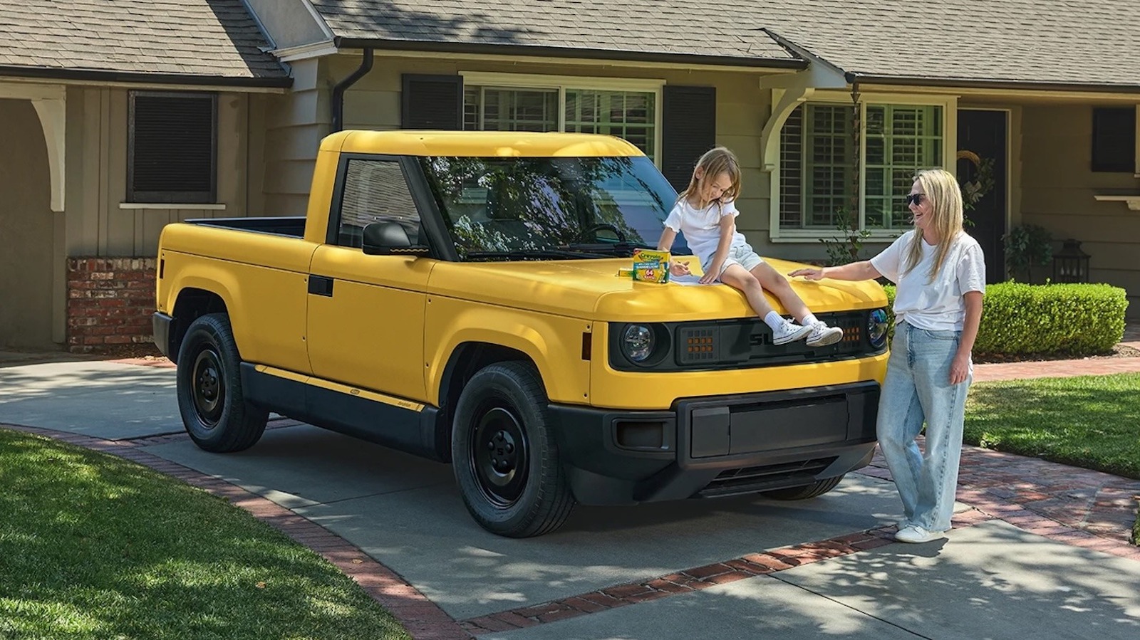 Pickup Slate w barwach Crayoli — limitowane oklejenia w żywych kolorach